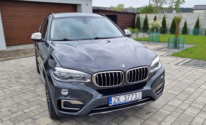 BMW X6 cena 138000 przebieg: 132000, rok produkcji 2014 z Skwierzyna małe 326